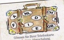 Telefoonkaart uit Duitsland, 1996