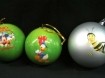 3 verzamel kerstballen 2 Disney groen/1 MacDonalds zilver,N…