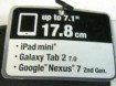 Speedlink Crump soft tablet hoes tot 7.1"/17.8 cm,NW,zwart