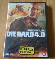 De nieuwe originele DVD "Die Hard 4.0" met Bruce Willis