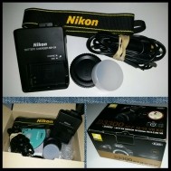 Nikon D3300 24.2mp! Als nieuw! Incl toebehoren!