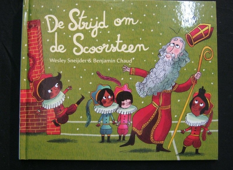 Sinterklaasboek,Wesley Snijder,2016,strijd om de scoorsteen