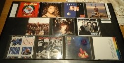 8 originele CD's van div. artiesten uit de jaren '80 en '90…