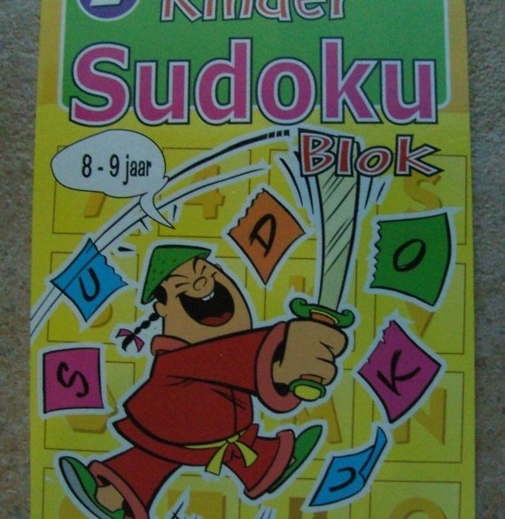 Sudoku blok voor kinderen