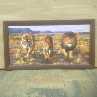 Schilderij met wilde dieren