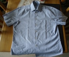 Geruit overhemd met korte mouwen van Dansaert Classic, 41/4…
