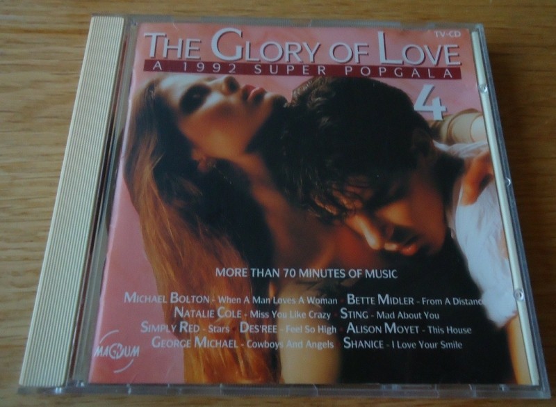 De originele verzamel-CD "The Glory Of Love 4" van Magnum.