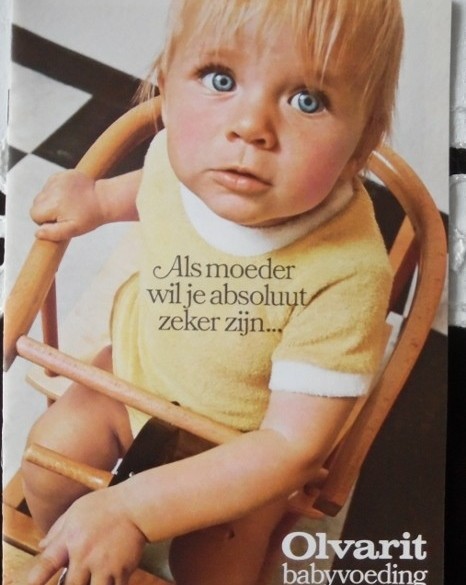 Oude folder - Olvarit babyvoeding