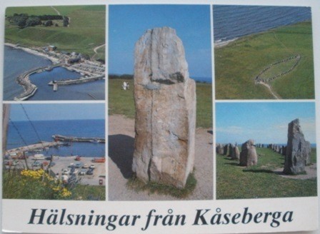 Ansichtkaart Hälsningar fran Kaseberga