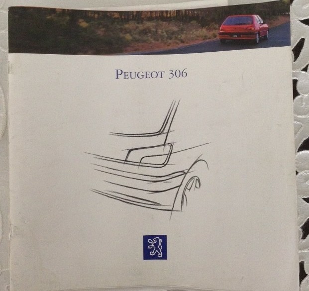 Folder/boekje - Peugeot 306 - 1993 - 29 pag.