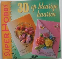 Boekje - 3D op kleurige kaarten