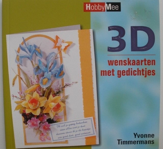 Boekje - 3D wenskaarten met gedichtjes