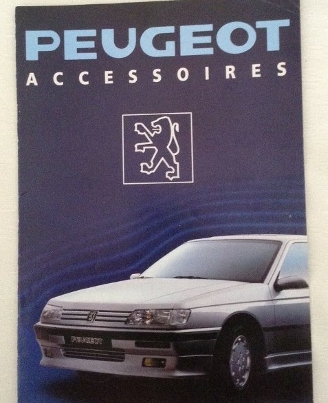 Folder - Peugeot accessoires