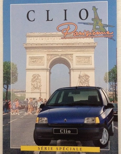 Foldertje - Renault Clio Parisienne