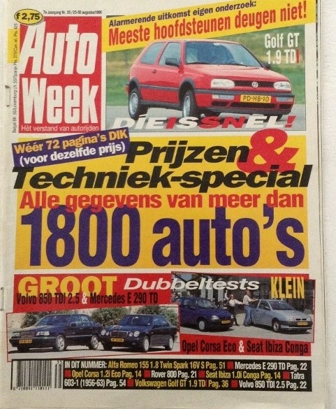 Auto Week nr.35 - 1996