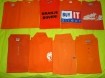Te koop diverse (nieuwe) oranje T-shirts en polo's (maat XL…