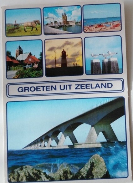 Ansichtkaart - Groeten uit Zeeland -1993