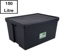 Wham Bam Heavy Duty Recycled Box - 150 liter met deksel.