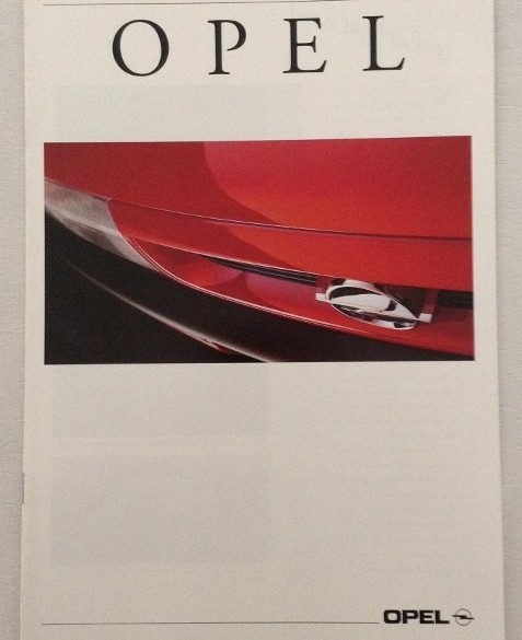 Folder - Opel - 1993
