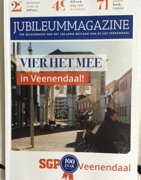 Jubileummagazine SGP-Veenendaal 100 jaar