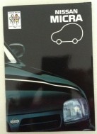 Folder/brochure - Nissan Micra -1993