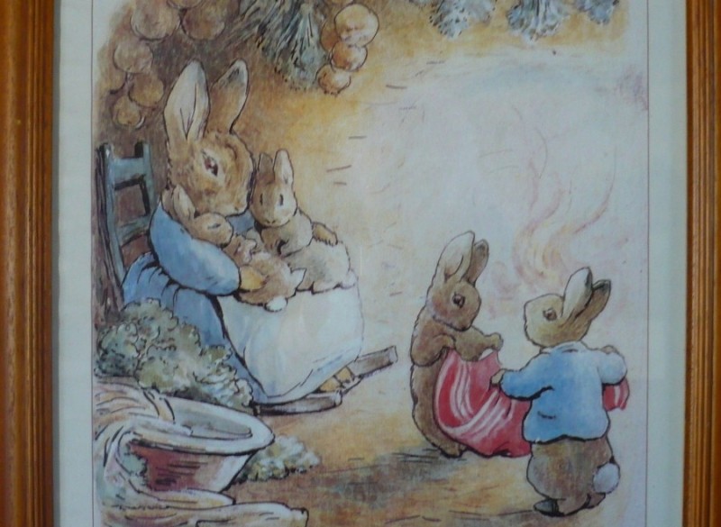 Ingelijste Peter Rabbit