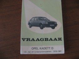   Vraagbaak van de Opel Kadett D (1979-1981)