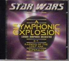 CD met filmmuziek van Star Wars etc