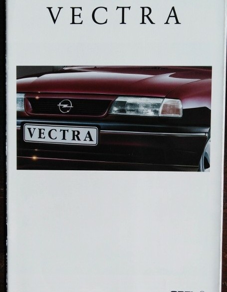 Folder/brochure - Opel Vectra - 1992