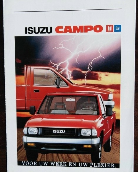 Folder/brochure - ISUZU Campo - 1988