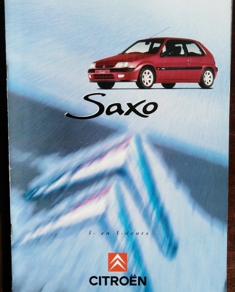 Folder/brochure - CITROËN SAXO - 1996