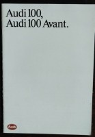 Folder/brochure - Audi 100, Audi 100 Avant -1989