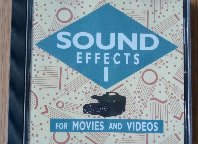 Originele CD "Sound Effects For Movies And Videos: Volume 1…