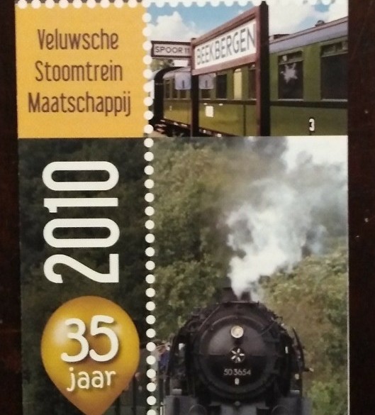 Foldertje - Veluwsche Stoomtrein Maatschappij - 2010