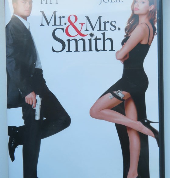 Mr & Mrs Smith dvd 