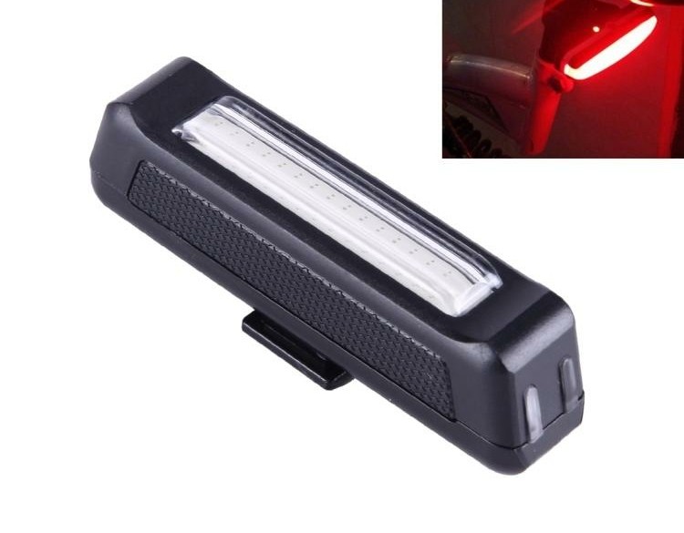 RAYPAL RPL-2261 100LM Red Light COB LED USB Rechargeable 6…