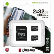 Kingston Canvas Select Plus microSD Card 10 UHS-I - 32GB -…