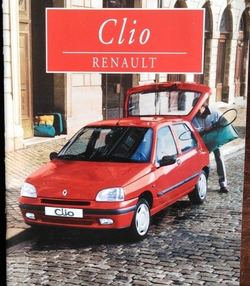 Folder/brochure - RENAULT Clio