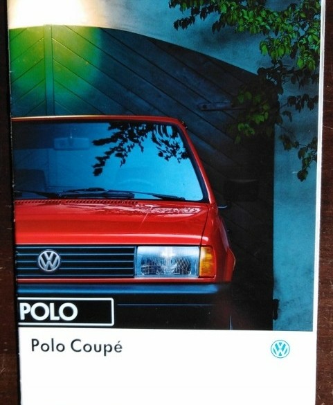 Folder/brochure - Volkswagen Polo Coupé - 1993