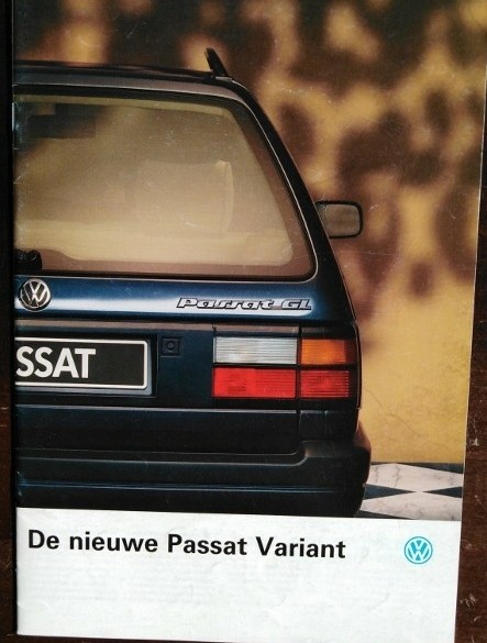 Folder/brochure - Volkswagen De nieuwe Passat Variant