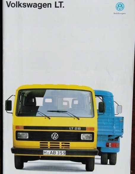 Folder/brochure - Volkswagen LT - 1992