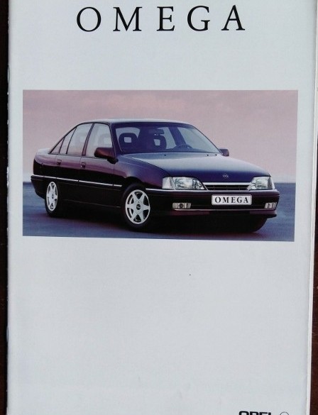 Folder/brochure - Opel Omega 1992