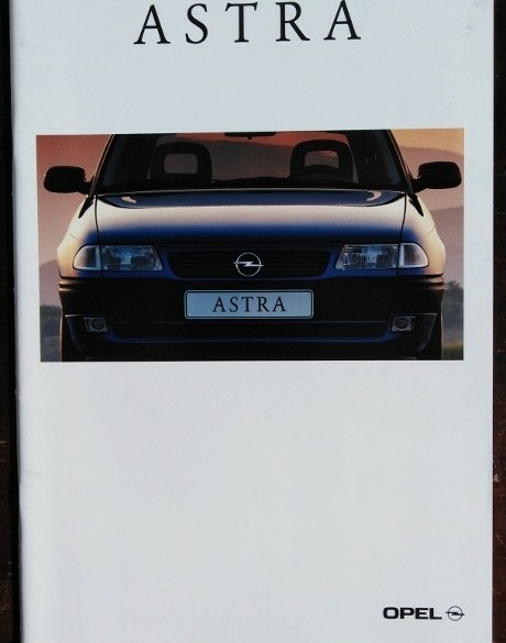 Folder/brochure - OPEL Astra 1994