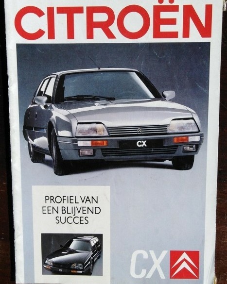 Folder/brochure - CITROËN CX - 1988