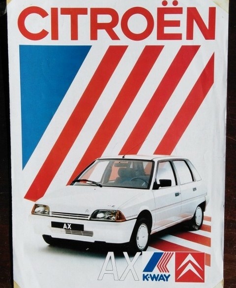 Folder - CITROËN AX K-Way 1988