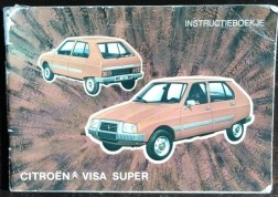 Instructieboekje CITROËN VISA Super - 1979