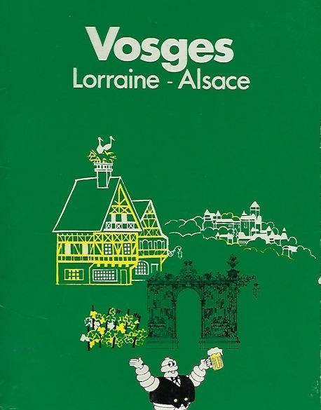 reisgids Michelin Vosges (frans - 3e druk - 1982)