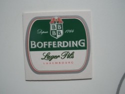 1 bierviltje - Bofferding