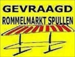 Rommelmarkt spullen gevraagd