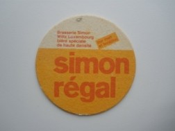1 bierviltje Simon Regal